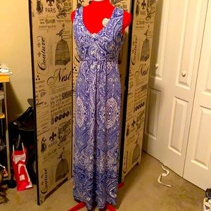 Liz Claiborne floor length dress